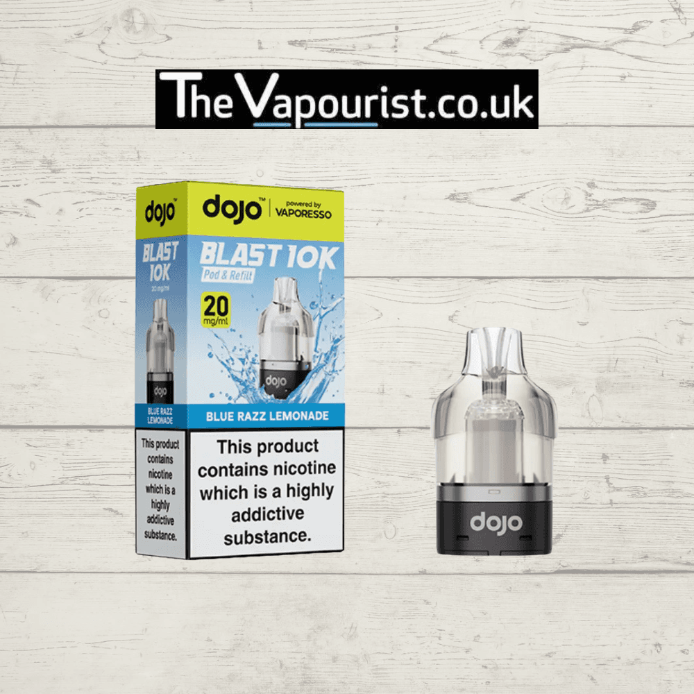 Vaporesso Dojo Blast 10k Pre Filled Pod Blue Razz Lemonade
