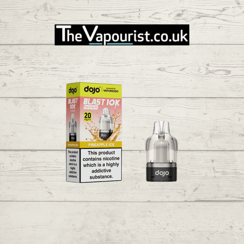 Vaporesso Dojo Blast 10k Pre Filled Pod Pineapple Ice