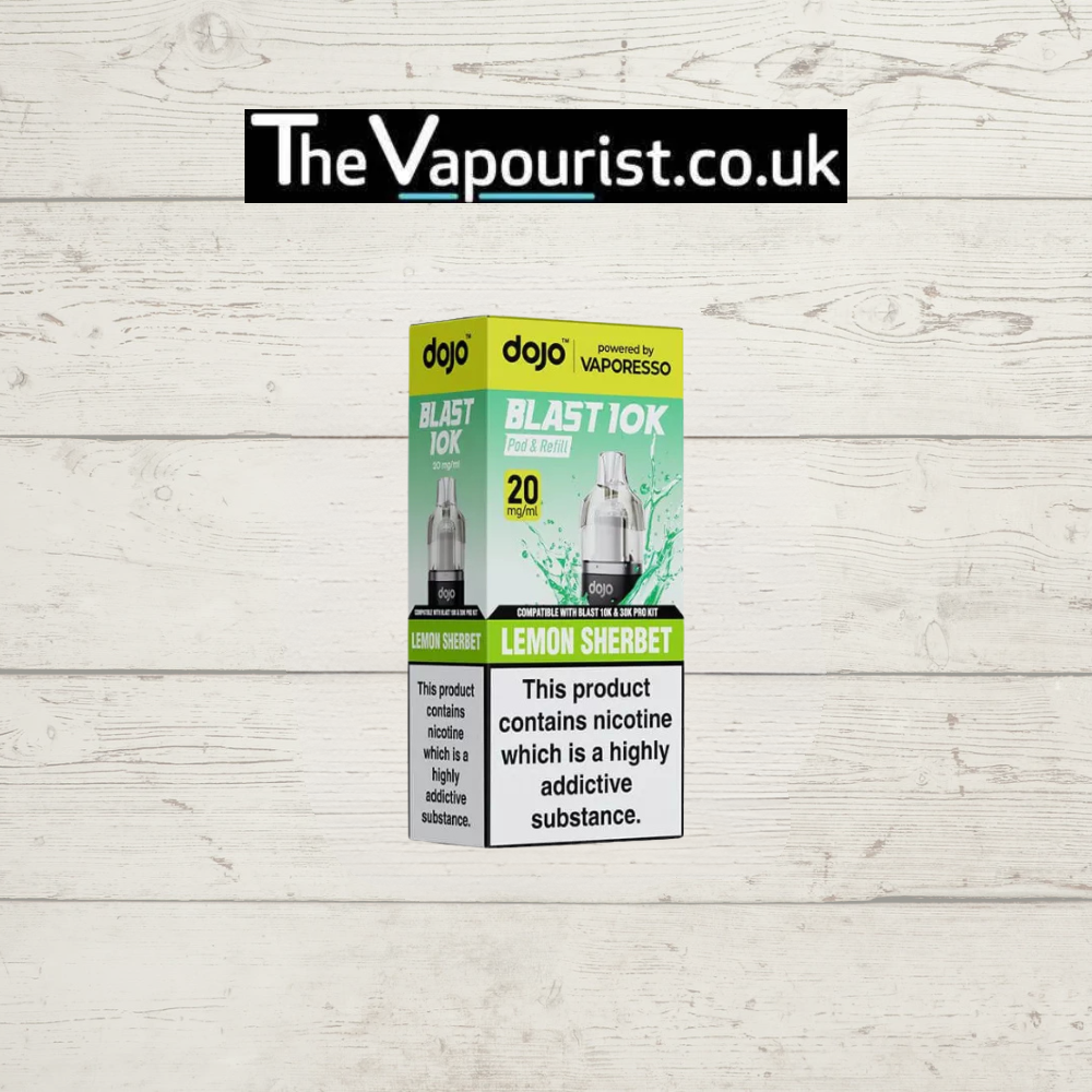 Vaporesso Dojo Blast 10k Pre Filled Pod Lemon Sherbet