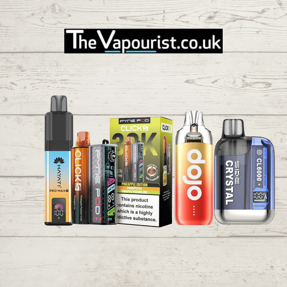 Fizzy Cherry Big Puff Vape Kit by Dojo Blast 6000 – The Vapourist UK