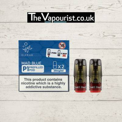 ELFBAR P1 Prefilled Pods Mad Blue