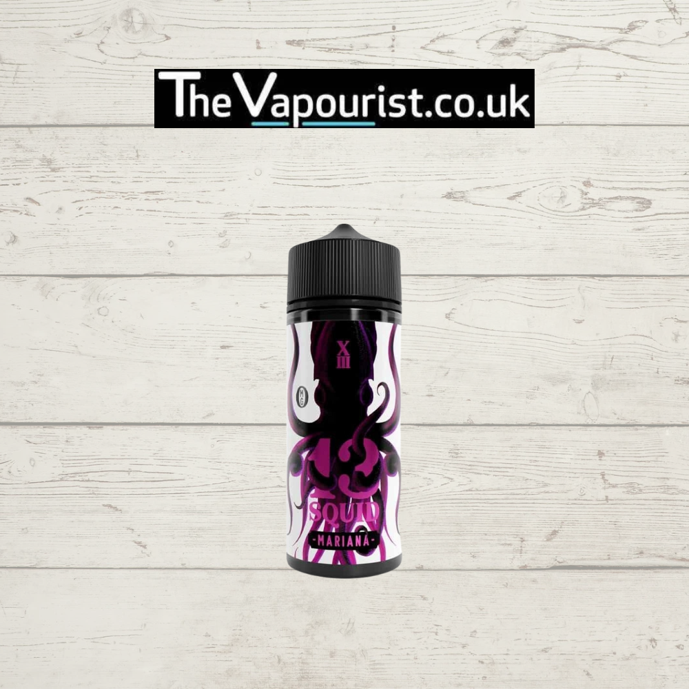 13 Squid Mariana 100ml Strawberry Custard