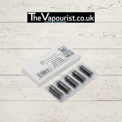 Joyetech BFHN 0.5Ω Coils 5 Pack for MTL vaping, displayed in blister packaging with branded box, ideal for smooth mouth-to-lung vaporizer use.