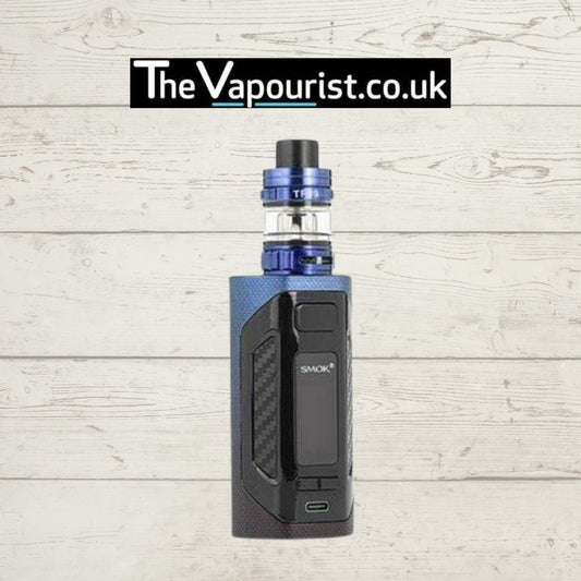 SMOK Rigel Kit - Dual Cell 18650 Battery Cell Compatible vaporizer with blue and black design, ideal for high-performance vaping needs.