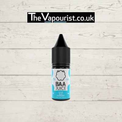 Baa Juice Salts Blueberry Sour Raspberry