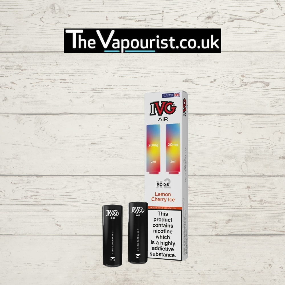 IVG Air Replacements Pods 2 Pack Lemon Cherry Ice
