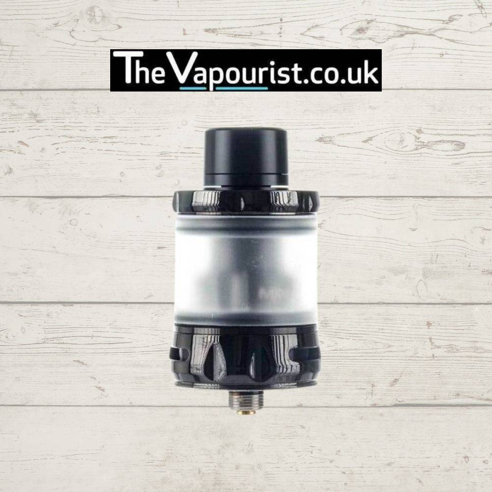 Uwell Nunchaku 2 Tank high-performance sub-ohm tank in matte black finish, designed for smooth airflow and rich flavour delivery.