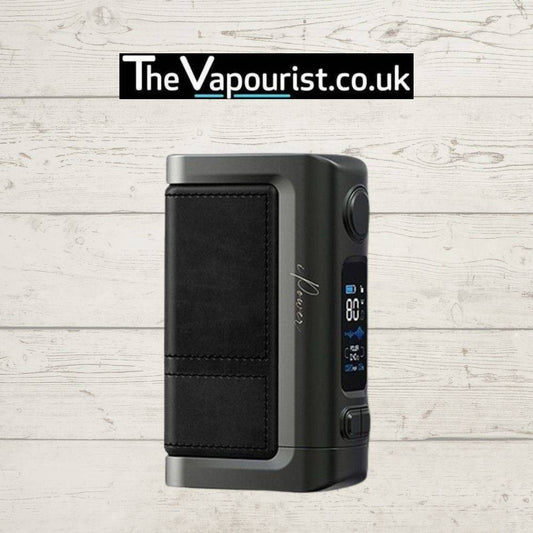 Eleaf iStick Power 2 Battery - 5000mAh built in Battery in black leather finish, compact 80W vape mod for reliable vaping performance.