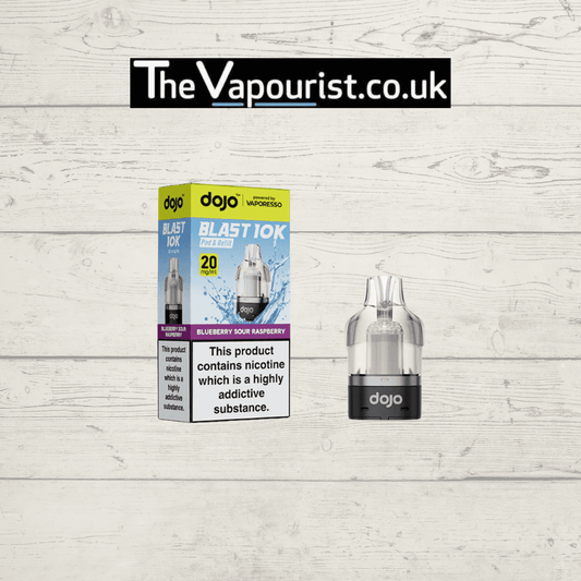 Vaporesso Dojo Blast 10k Pre Filled Pod Blueberry Sour Raspberry