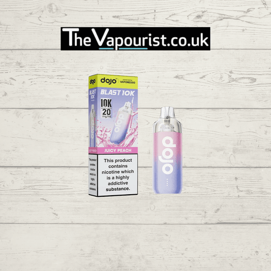 Vaporesso Dojo Blast 10k Pre Filled Pod Kit Juicy Peach