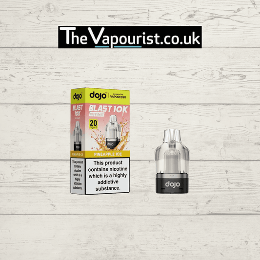Vaporesso Dojo Blast 10k Pre Filled Pod Pineapple Ice