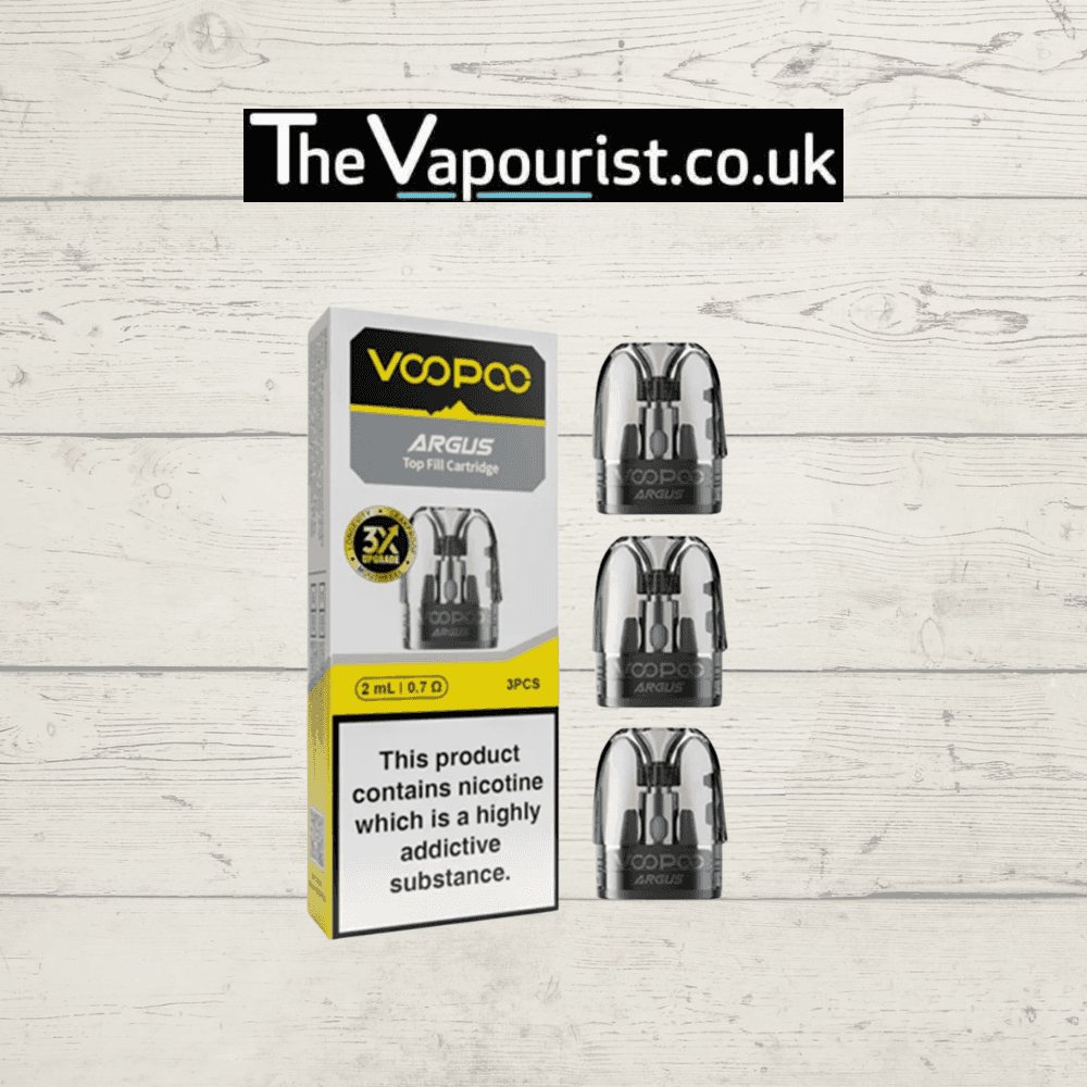 VooPoo Argus Top Fill Replacement Pods - 0.7 Ohm