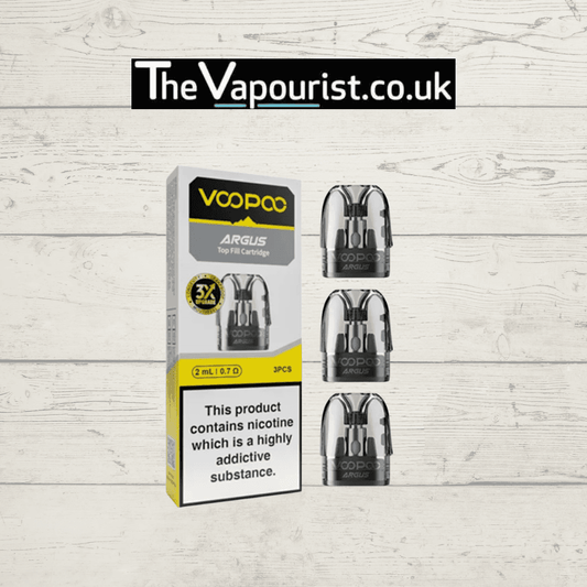 VooPoo Argus Top Fill Replacement Pods - 0.7 Ohm