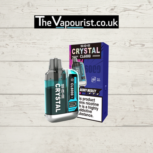 SKE Crystal CL6000 Prefilled Pod Kit Berry Medley