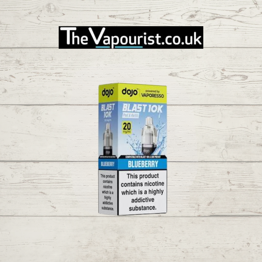 Vaporesso Dojo Blast 10k Pre Filled Pod Blueberry