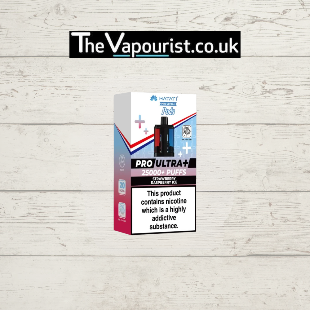 Hayati Pro Ultra 25K Replacement Pods - Smooth Strawberry Ice