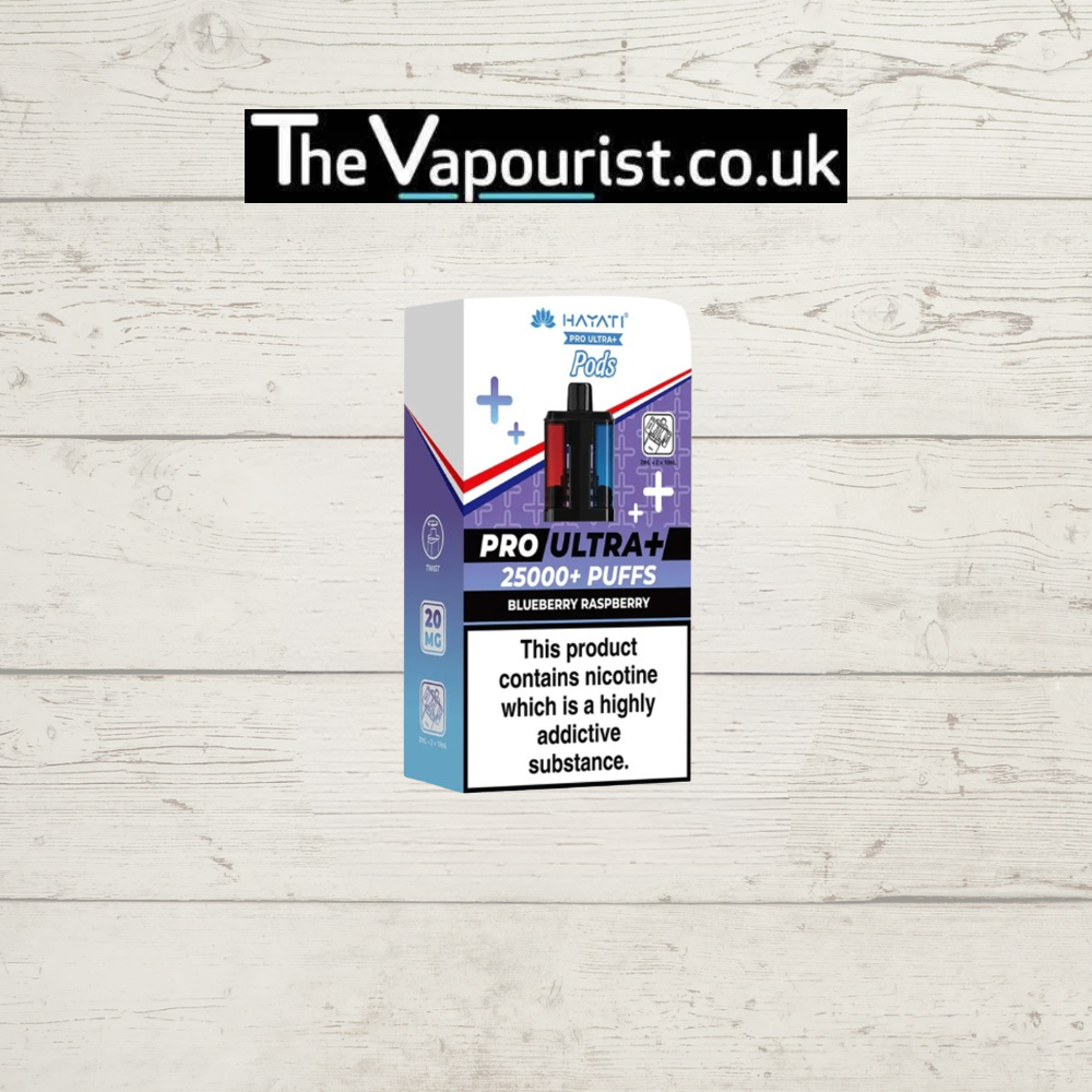 Hayati Pro Ultra 25K Replacement Pods - Blueberry Bubblegum