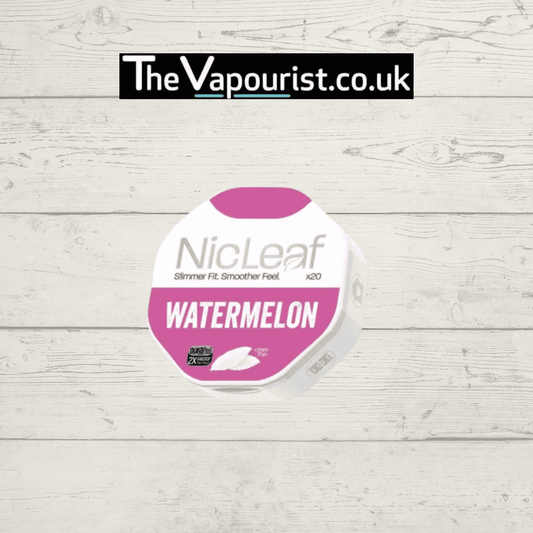 NicLeaf Watermelon Nicotine Pouches 6mg