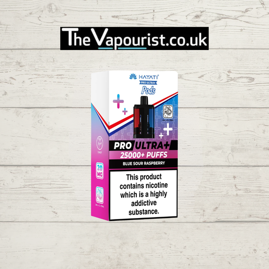 Hayati Pro Ultra 25K Replacement Pods - Blue Sour Raspberry