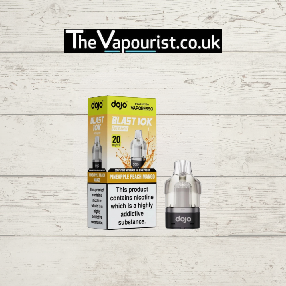 Vaporesso Dojo Blast 10k Pre Filled Pod Pineapple Peach Mango