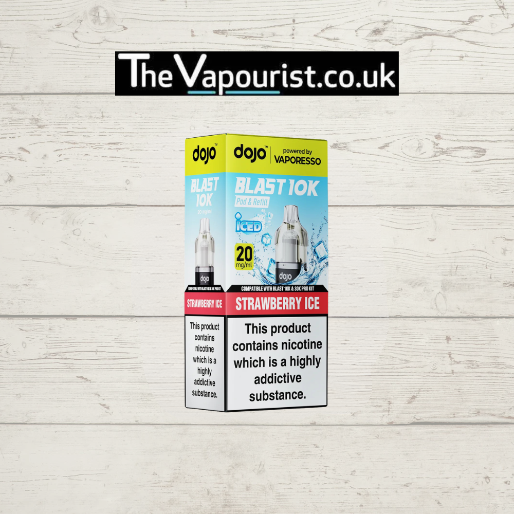 Vaporesso Dojo Blast 10k Pre Filled Pod Strawberry Ice
