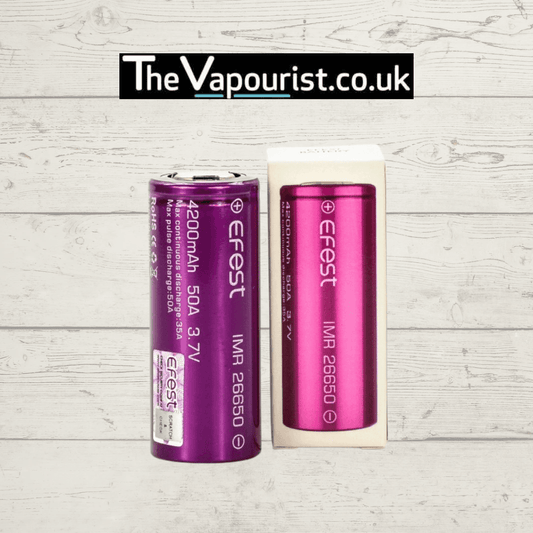 Efest IMR 26650 3.7V High Drain 50A 4200mAh Rechargeable Battery