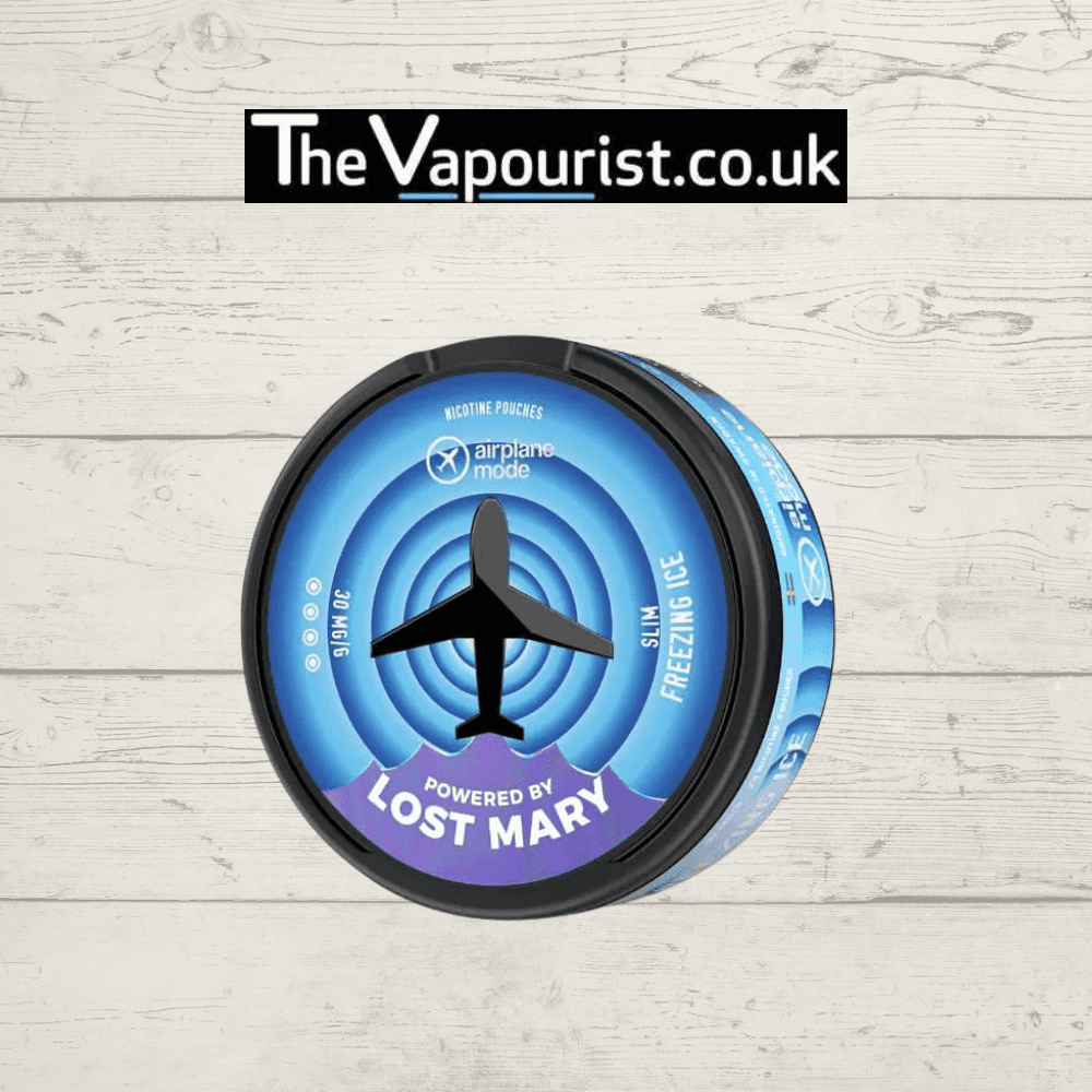 Lost Mary Airplane Mode Nicotine Pouches - Freezing Ice 9mg