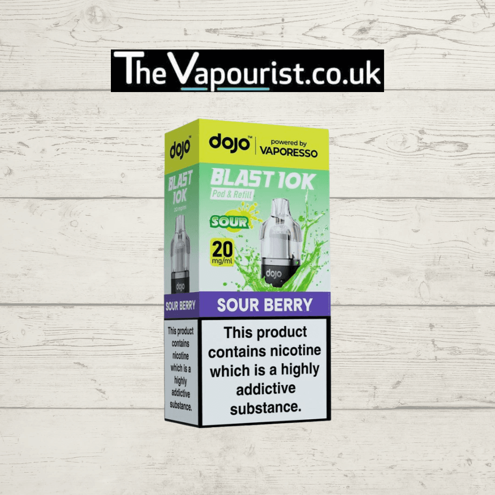 Vaporesso Dojo Blast 10k Pre Filled Pod Sour Berry