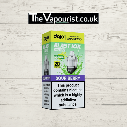 Vaporesso Dojo Blast 10k Pre Filled Pod Sour Berry