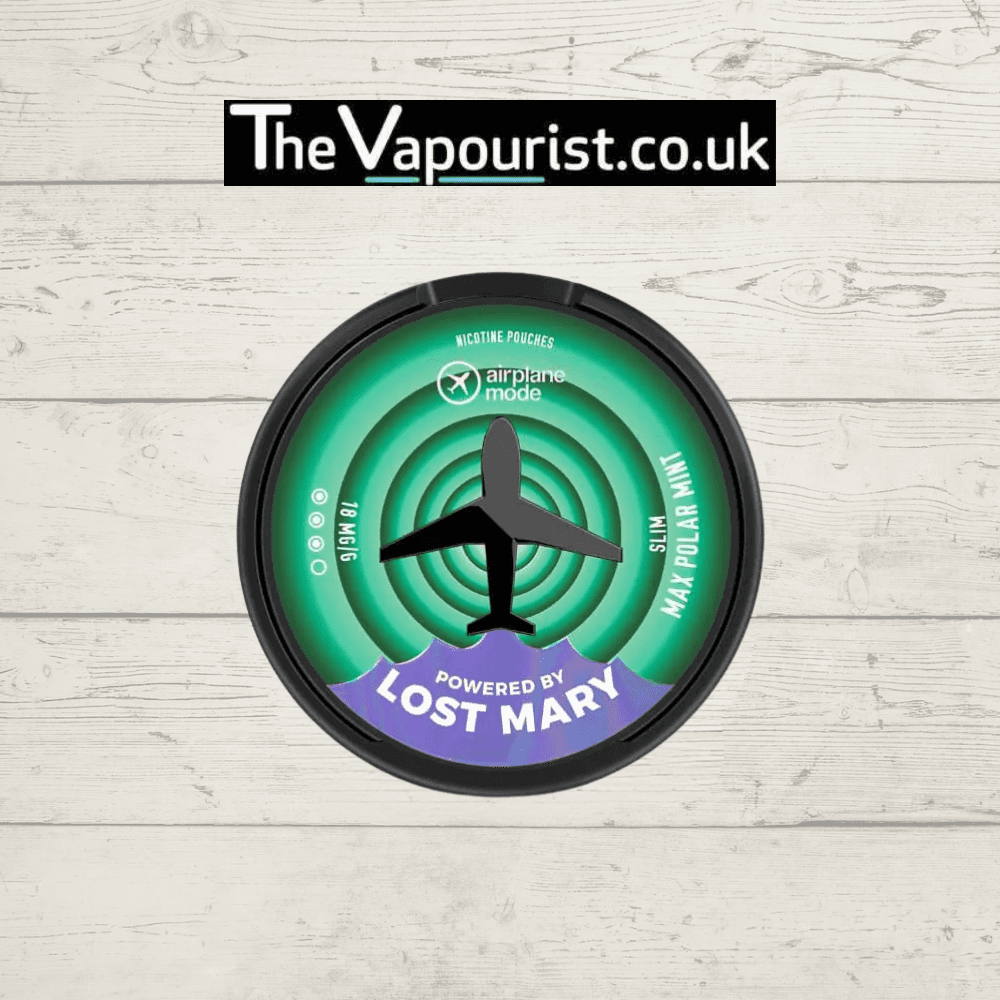 Lost Mary Airplane Mode Nicotine Pouches - Max Polar Mint 9mg