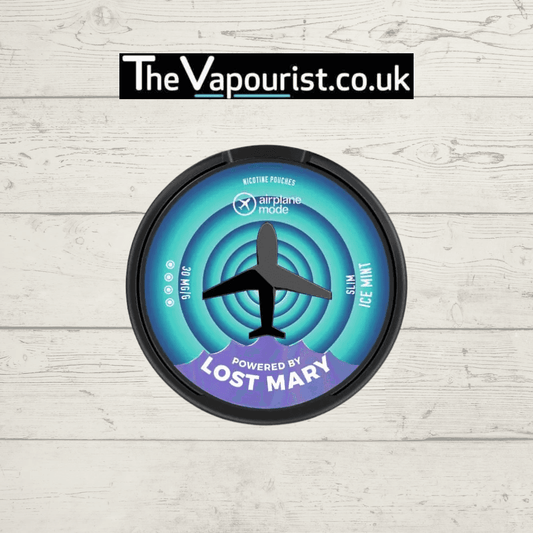 Lost Mary Airplane Mode Nicotine Pouches - Ice Mint 9mg