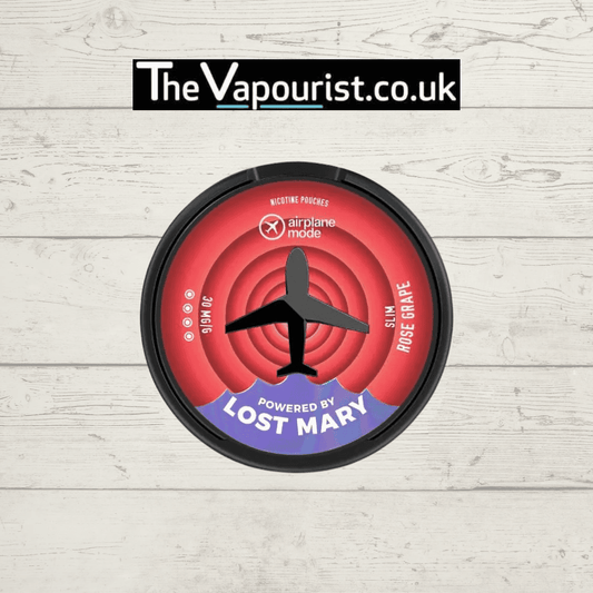 Lost Mary Airplane Mode Nicotine Pouches - Rose Grape 9mg